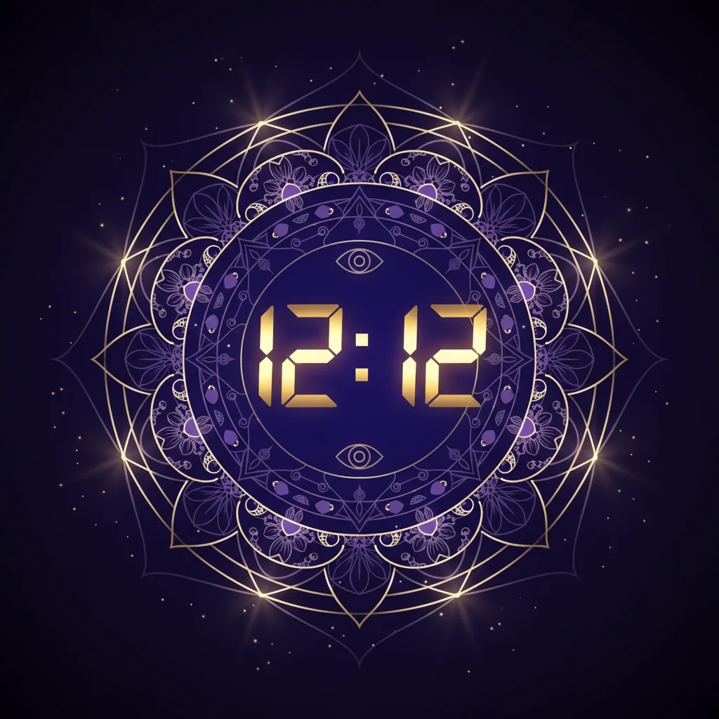 Heure miroir 12h12 : signification, amour, anges et numérologie