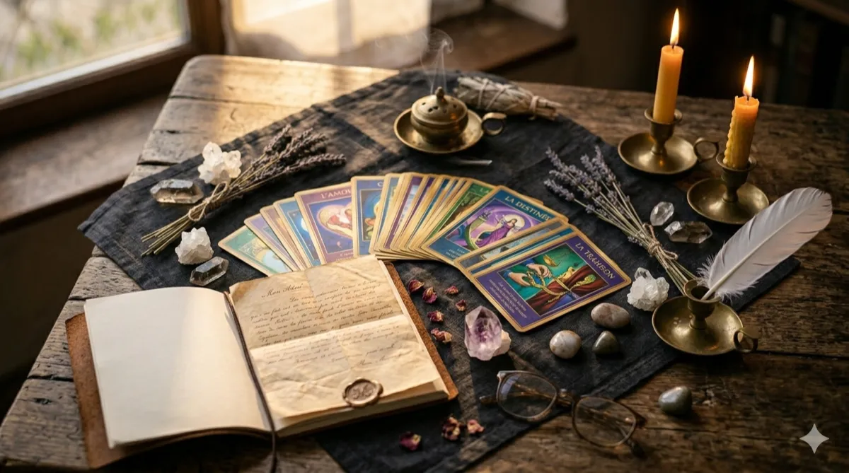 Oracle de Belline : signification des 52 cartes